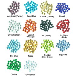 Rhinestones - Fuschia